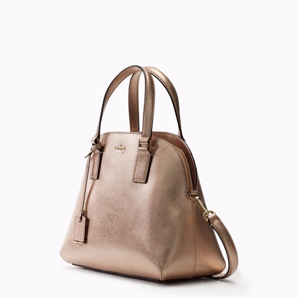 Kate Spade Gold Purse Satchel Bag RARE NWT - Picture 3 of 4